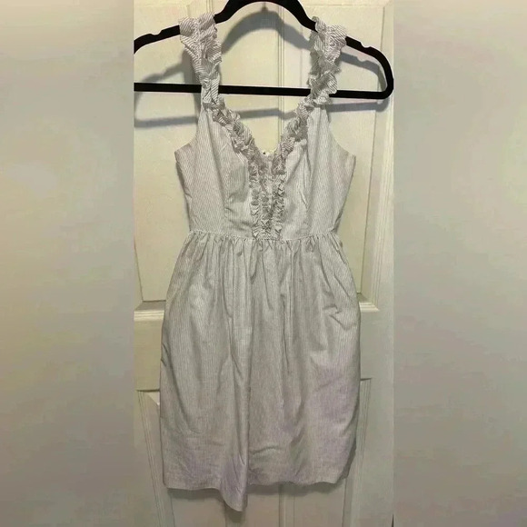 Banana Republic Striped Dress - Picture 1 of 10